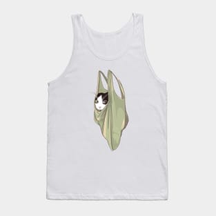 Cat in a bag Tank Top